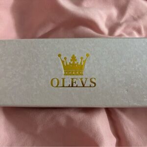 OLEVS Watch Box with Gold Logo